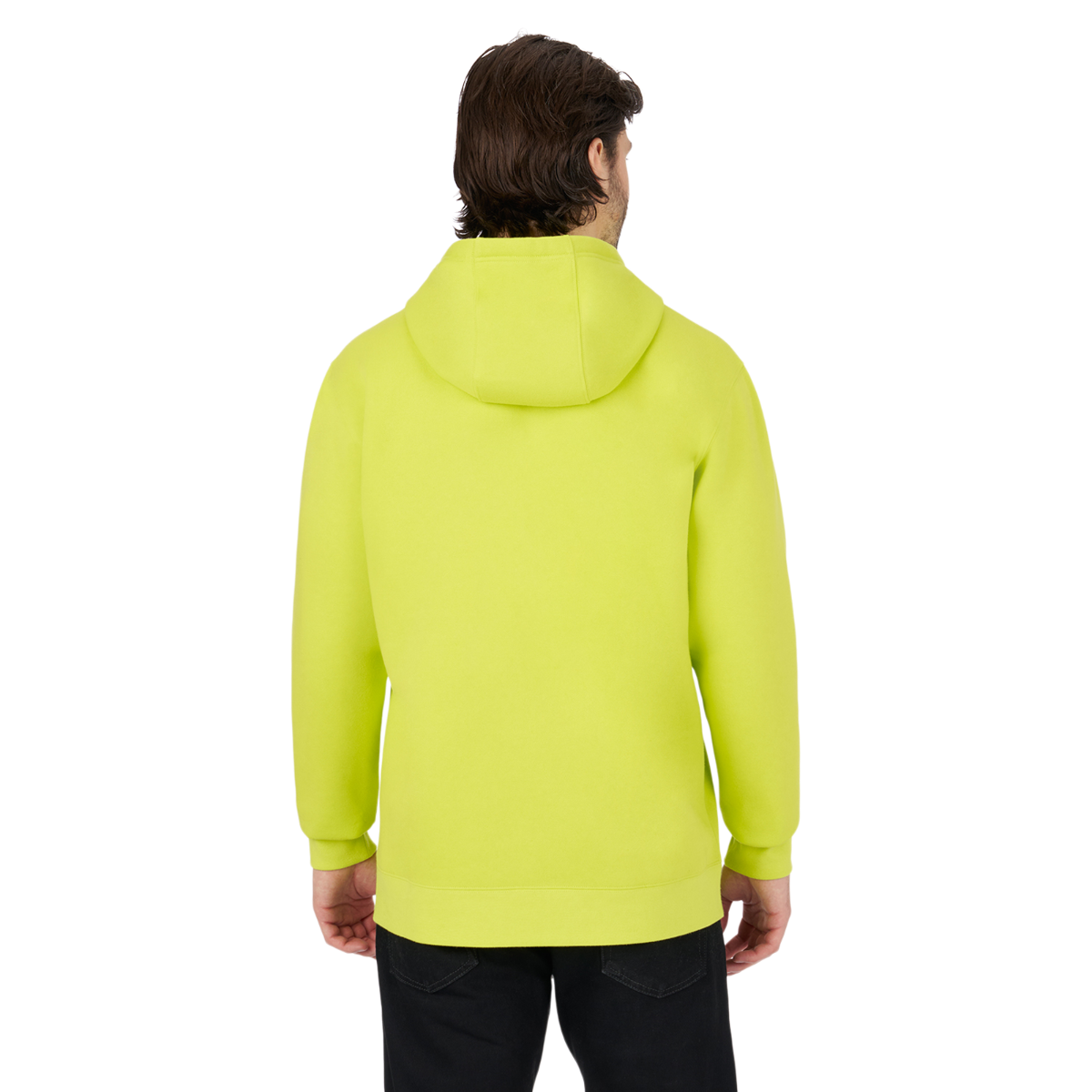 Ski-Doo Men's Signature Pullover Hoodie Hi-Vis Yellow 28820926 - Image 2