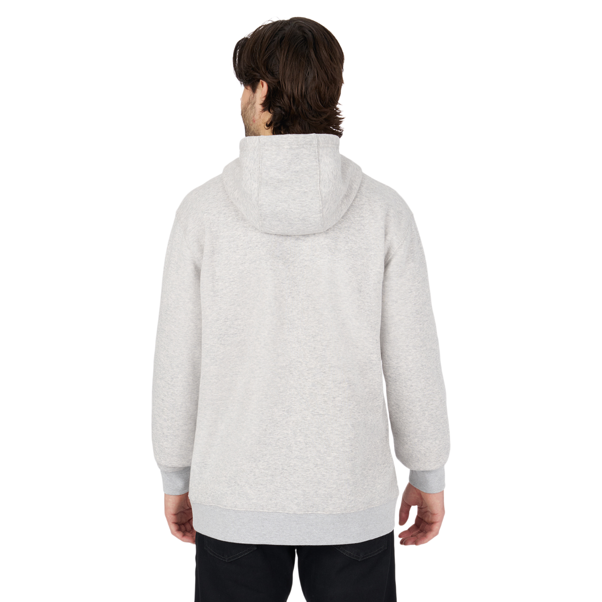 Ski-Doo Men's Signature Pullover Hoodie Heather Grey 28820927 - Image 2