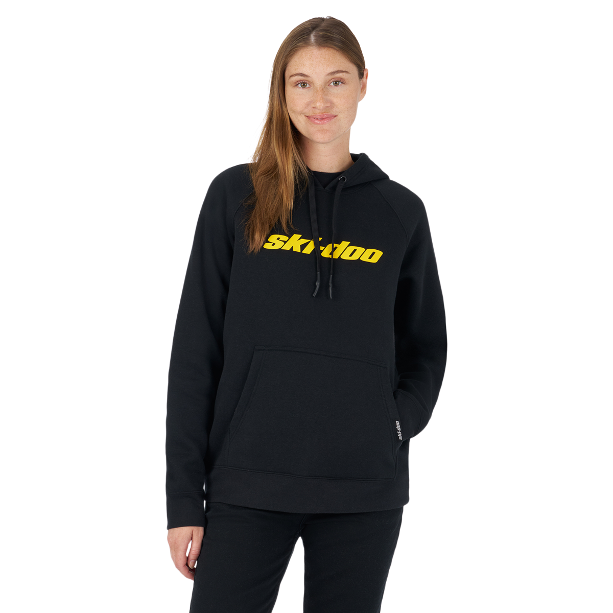 Ski-Doo Women's Signature Pullover Hoodie Black 28821090