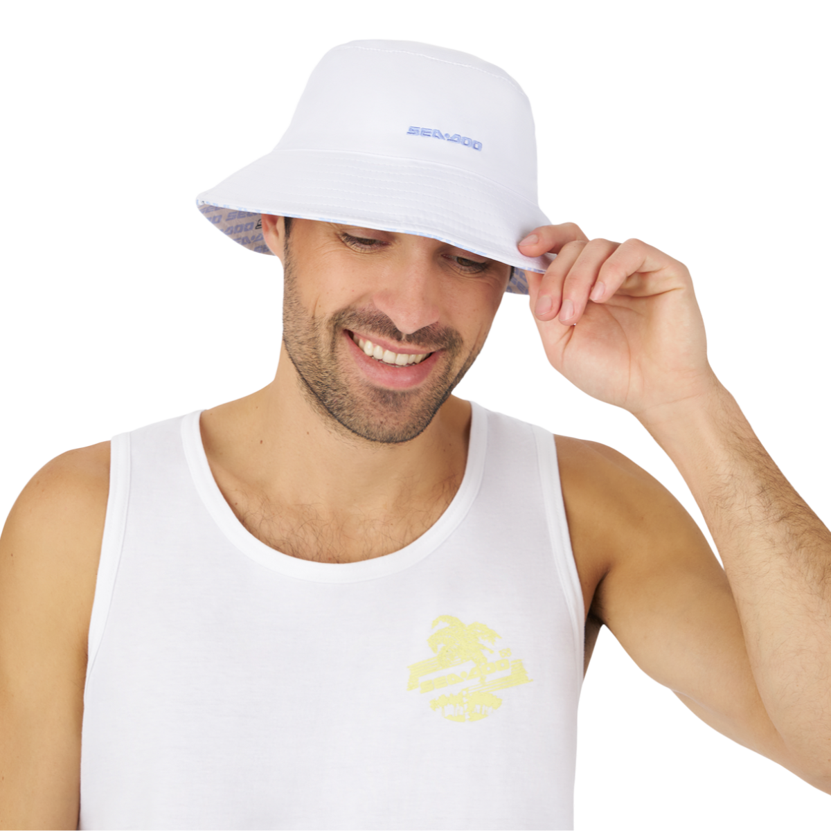 Unisex Sea-Doo Reversible Bucket Hat White 2882217201