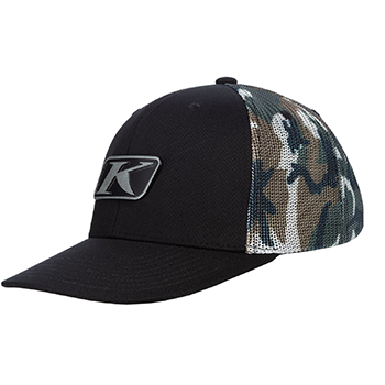 Klim Icon Snap Hat Black - Camo