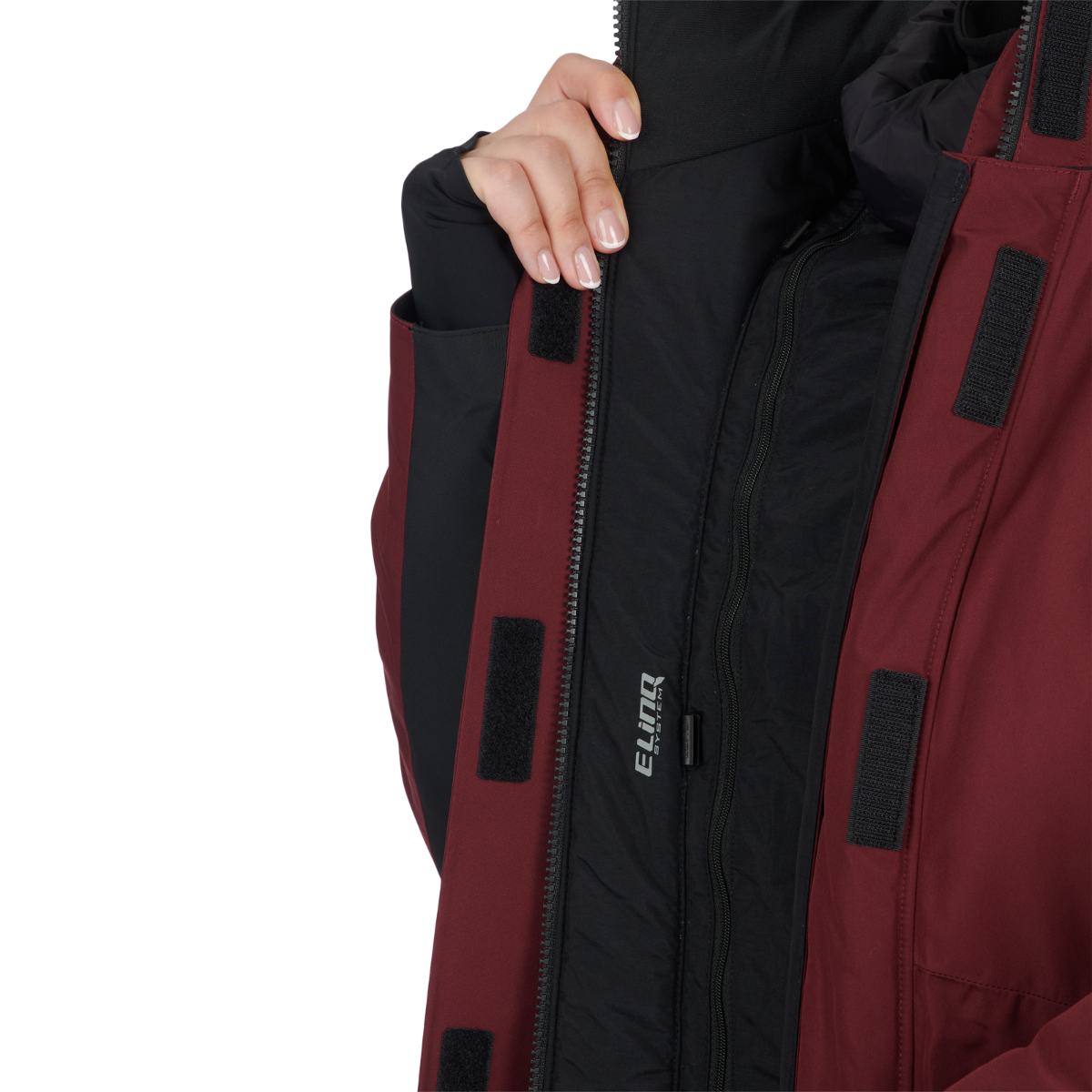 Ski-Doo Women's Absolute 0 Jacket Wine - Image 5