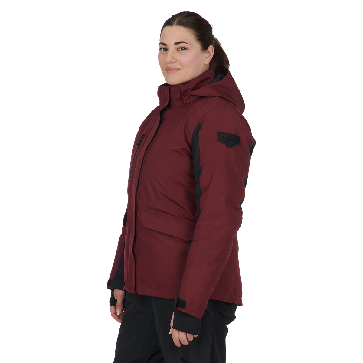 Ski-Doo Women's Absolute 0 Jacket Wine - Image 2