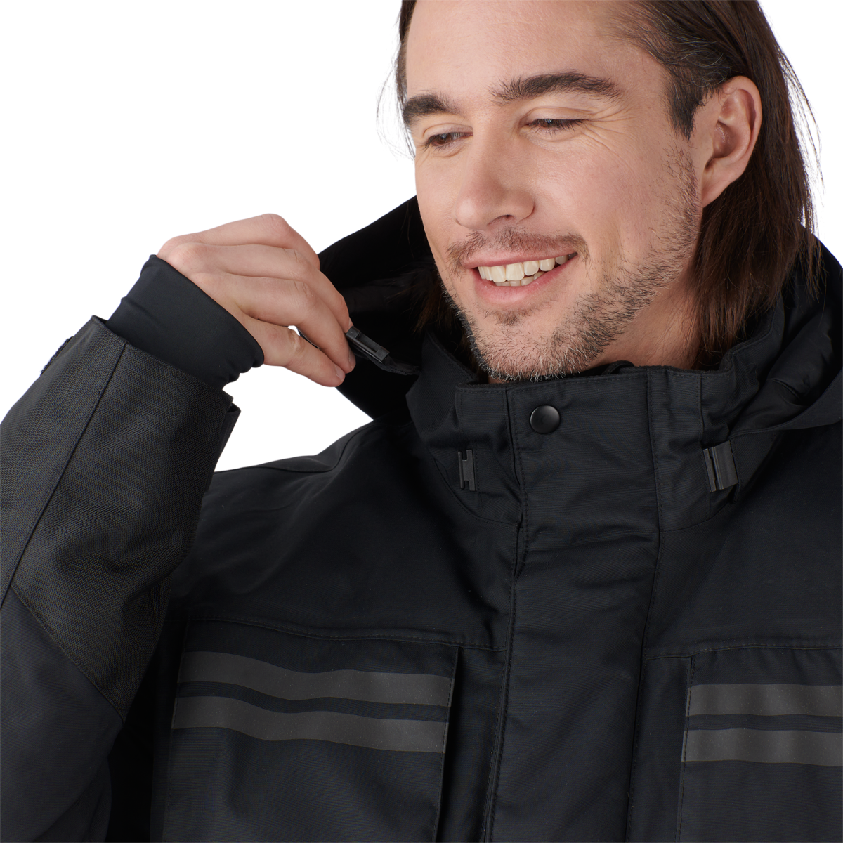 Ski-Doo Men's Insulated Expedition Radiant Jacket Black 44098290 - Image 6