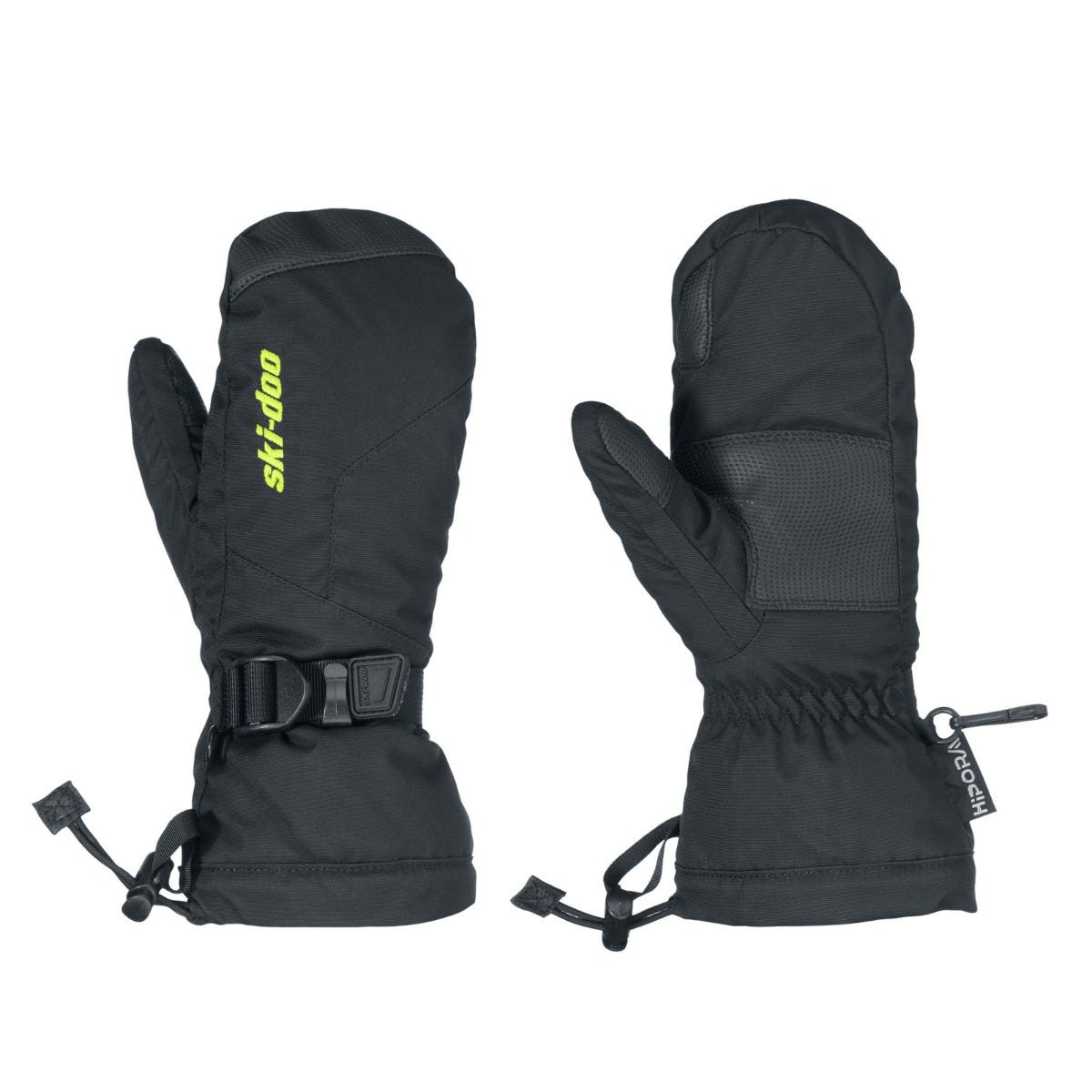 Ski-Doo Teens' Particle Mitts Black