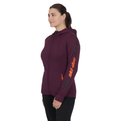 Ski-Doo Women's X-Team Edition Sno-X Zip-Up Hoodie Purple - Image 2