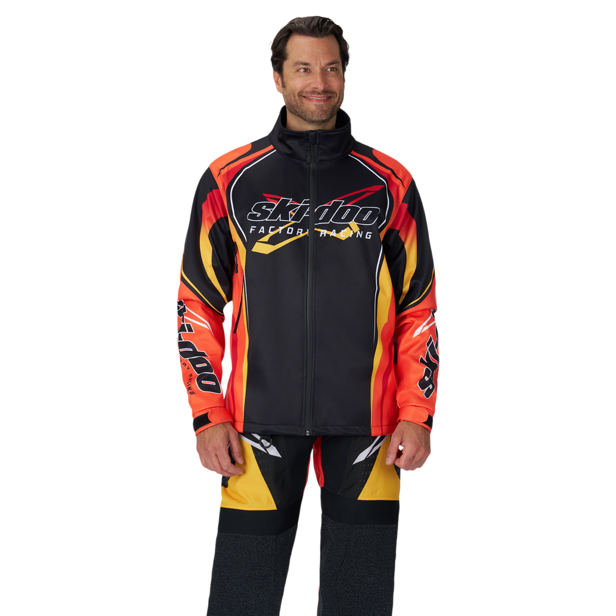 Ski-Doo Men's Ski-Doo Racing Jacket Orange