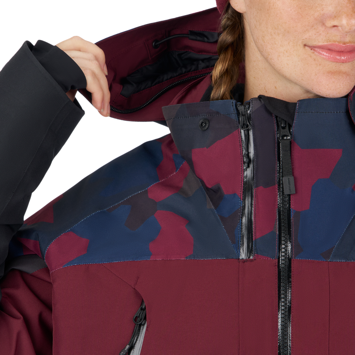 Ski-Doo Women's Enduro Insulated One-Piece Suit Wine 45603932 - Image 3