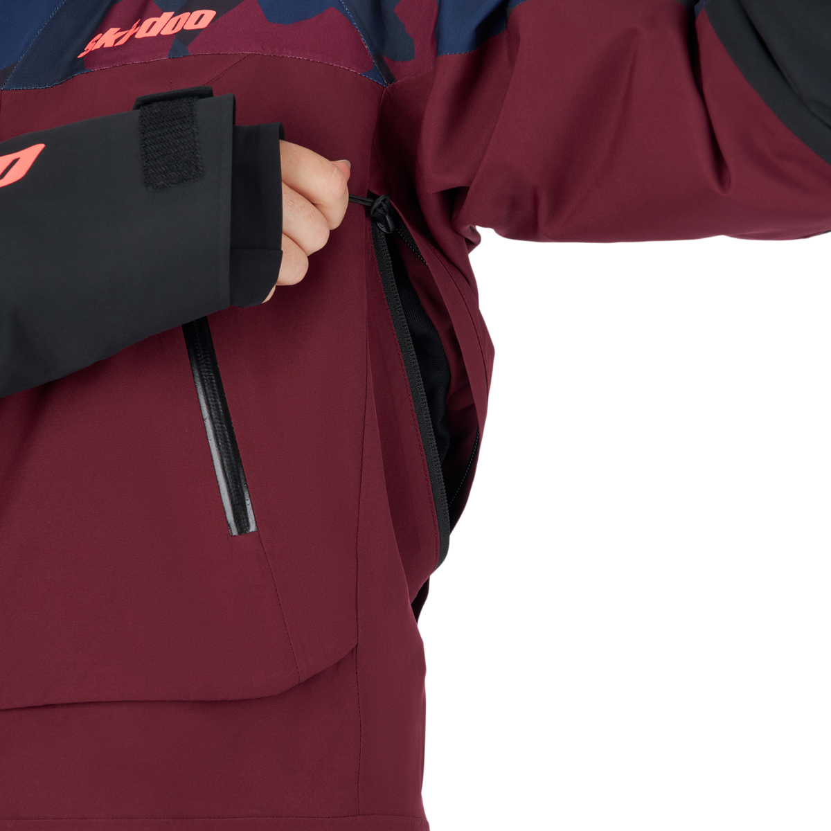 Ski-Doo Women's Enduro Insulated One-Piece Suit Wine 45603932 - Image 4