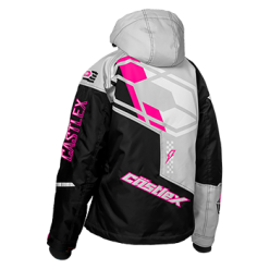 Castle Code-g5 Women's Jacket Silver/Black/Pink Glow - Size Small - Image 2