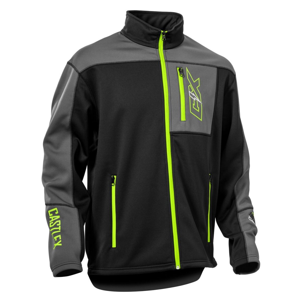Castle Fusion G5 Jacket Highviz/Black/Charcoal