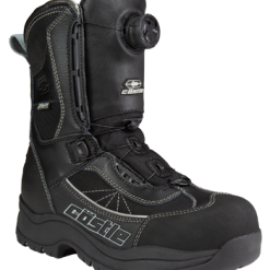 Castle Charge Atop Boots Black