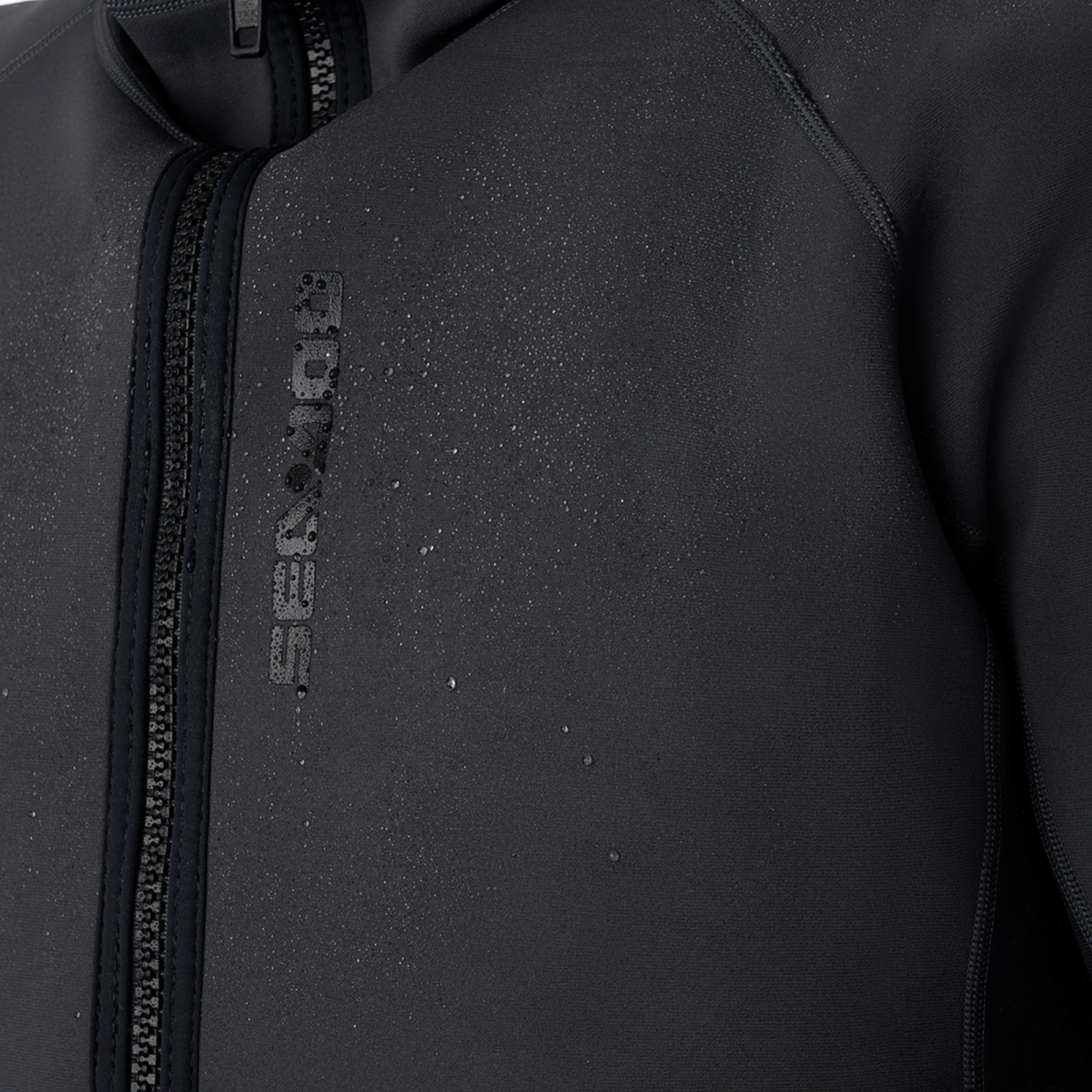 Sea-Doo Men's Neoprene Riding Jacket Charcoal Grey 28820107 - Image 4